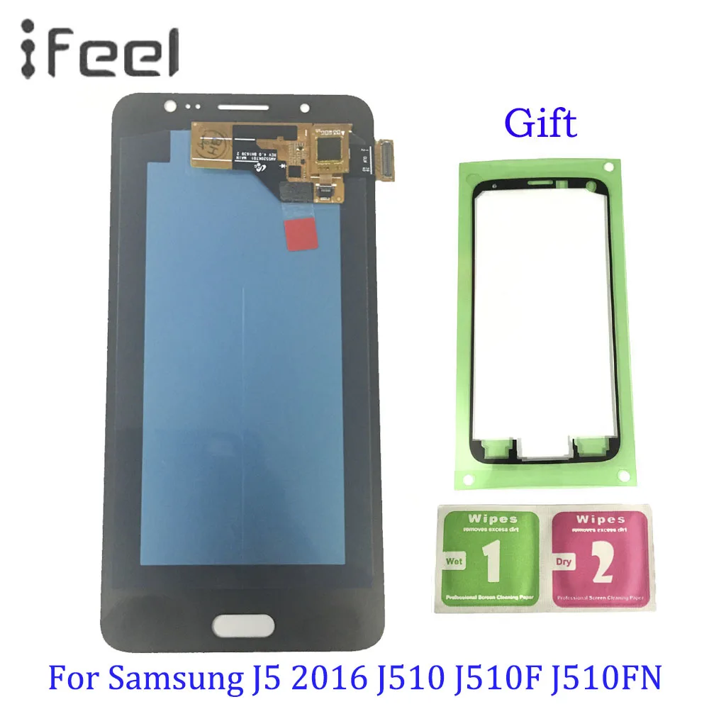 

AMOLED LCDs For Samsung Galaxy J5 2016 J510 J510F J510FN J510M LCD Display Touch Screen Digitizer