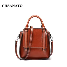 CHSANATO, женская сумка, масло, воск, женские кожаные сумки, роскошные женские ручные сумки, женская сумка-мессенджер, сумка-тоут, женская сумка