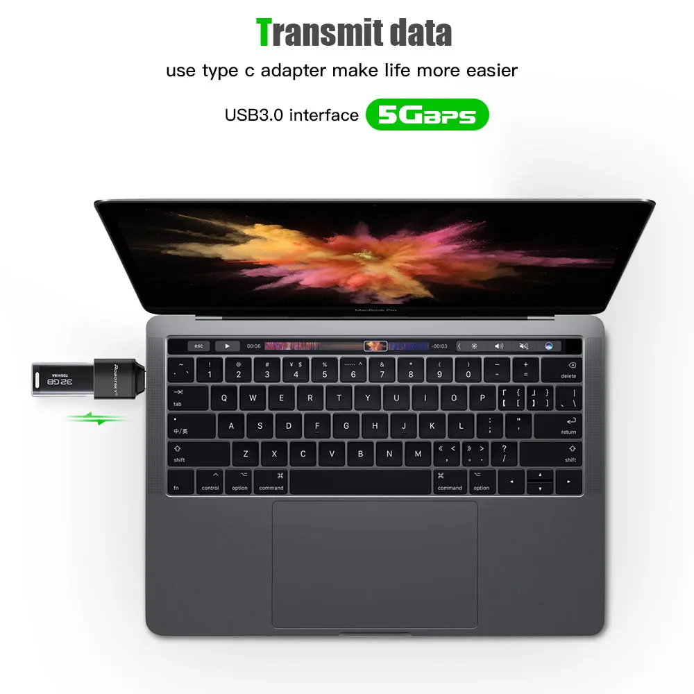 Usb type C OTG адаптер папа на USB 3,0 мама тип-c OTG конвертер 2 в 1 Зарядка и Синхронизация USB c для samsung s8 Note 8 для Macbook