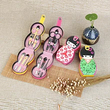 Креативный маникюрный набор для ухода за ногтями, пилка для ногтей, резак для ногтей, пинцет, портативный набор для маникюра