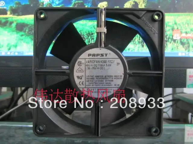 

For PAPST 12032 DC 48V 5.4W VARIOFANI4388/17DV