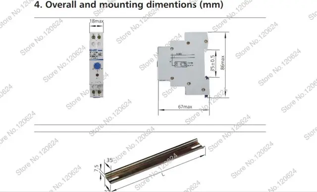 RELÉ TEMPORIZADOR CHINT G NTE8-B 1S-10S 220V ON DELAY - Dicomp - Tecnologia  para conectar o mundo