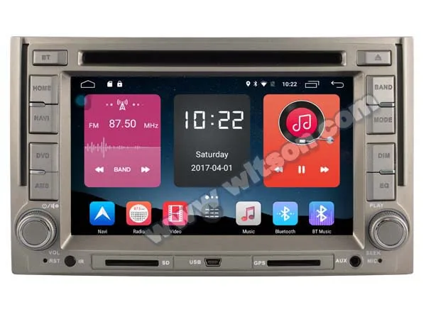 Excellent 6.2" Android 6.0 OS Special Car DVD for Hyundai H1 2007-2012 & Starex 2007-2012 & iLoad 2007-2012 with Calling Function Support 0