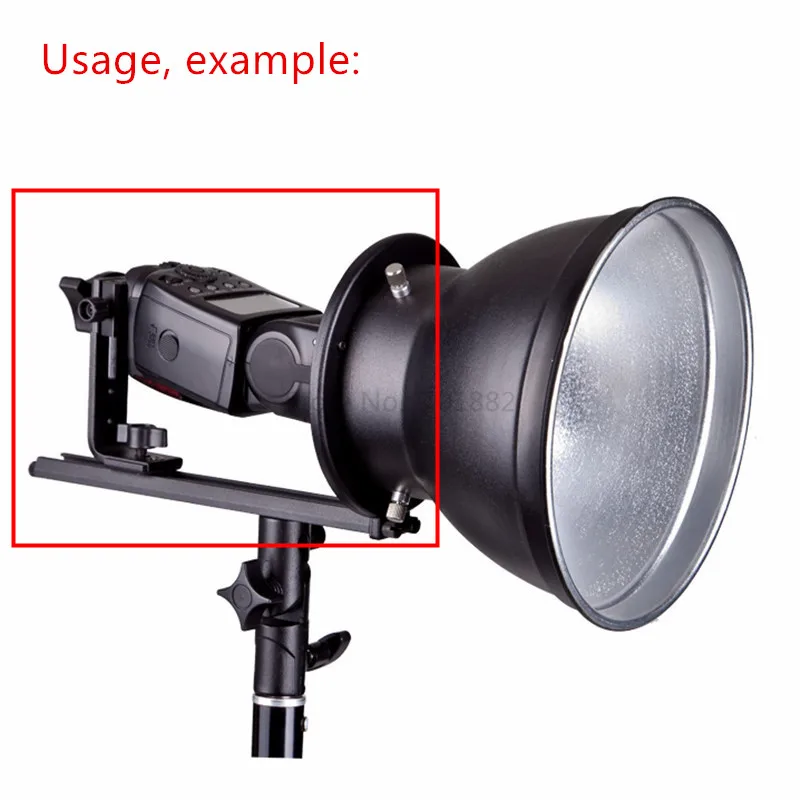 TM Type NiceFoto Studio Flash Speedlite Bracket Holder (3)