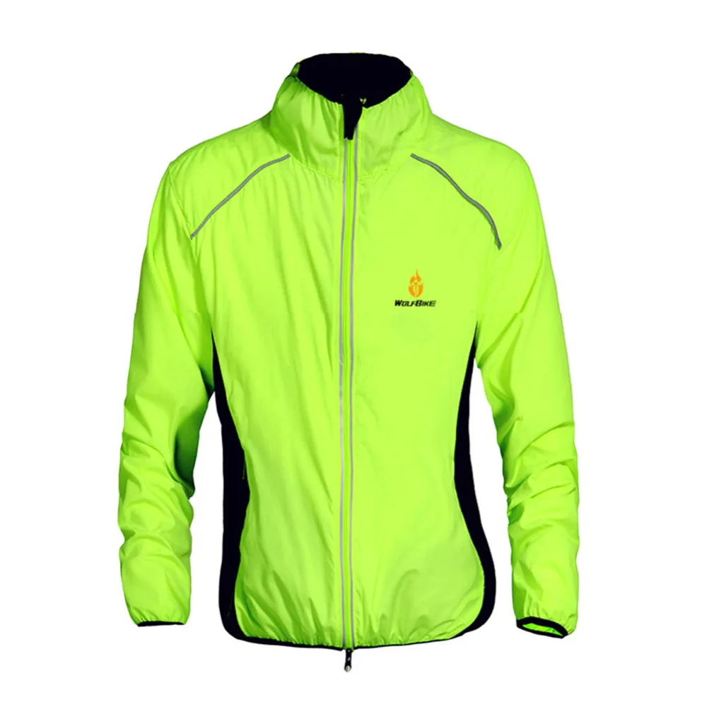 2019 Outdoor Sport Men Cycling Jacket MTB Bicycle Bike Rain Jacket Raincoat Long Sleeve