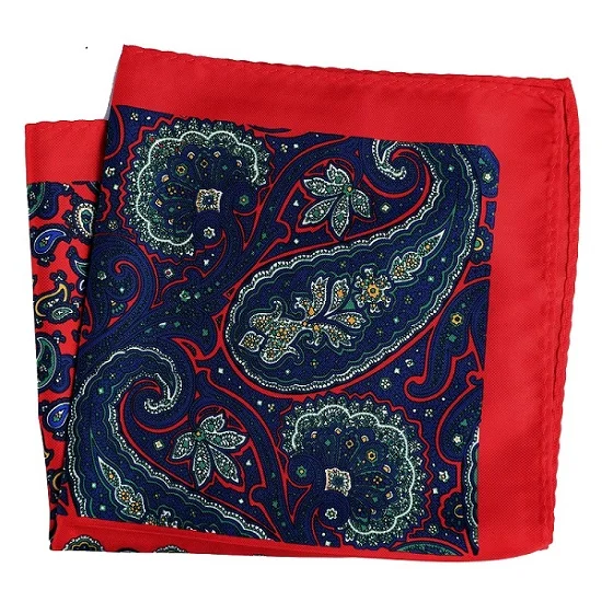 PH049 Pocket Square Портной Смит для мужчин s карманные квадраты Винтаж Большой размер в горошек клетчатый Пейсли костюм носовые платки роскошные мужские носовые аксессуары - Цвет: PH049 Pocket Square
