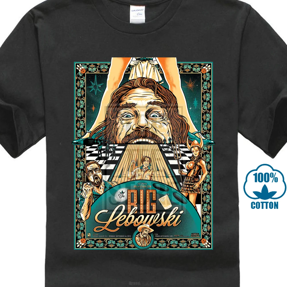 

Brown Comedy Movie The Big Lebowski I Don'T Roll On Shabbas Size S To 4Xl