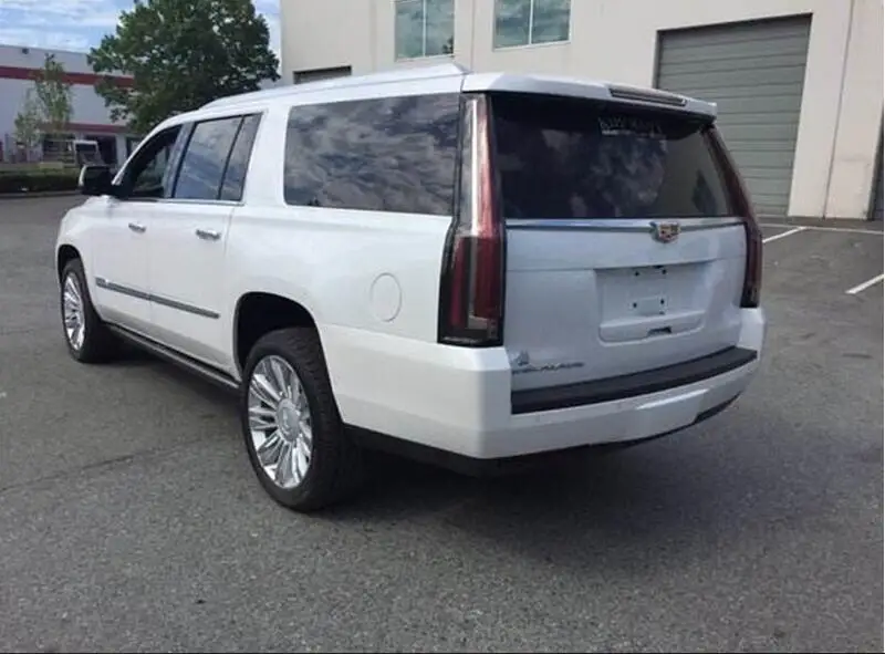 Красный Поворотный 2 шт Автомобильный бампер задний фонарь для 2007~ Cadillac Escalade ESV Suburban задний светильник светодиодный Escalade задний светильник