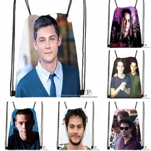 Изготовленная на заказ Дилан О 'бриен походная сумка на шнурке милый рюкзак для детей(черная спинка) 31x40 см#180531-02-56