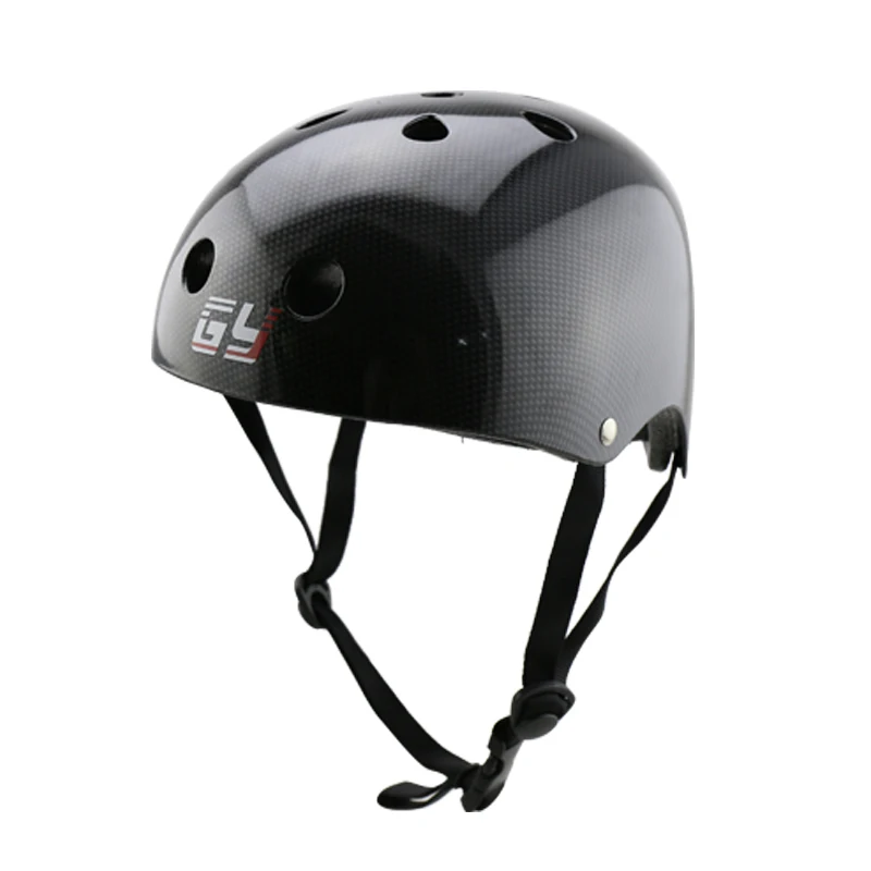 GY New Arrival Carbon Foil Skating Helmet Bicycle Helmet Cool for