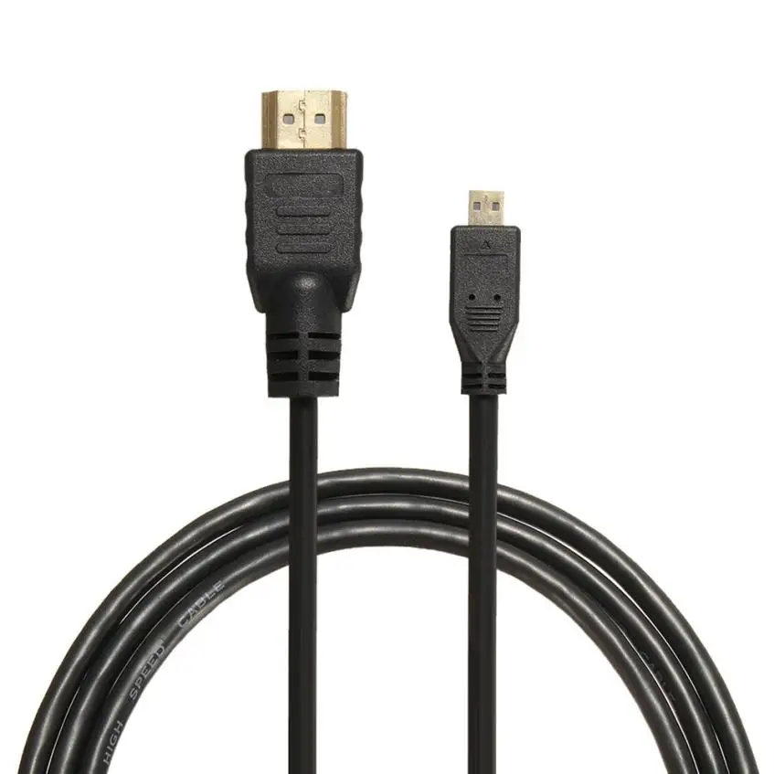 HIPERDEAL цифровые кабели аудио видео кабель Micro HDMI к Мужской адаптер конвертер для