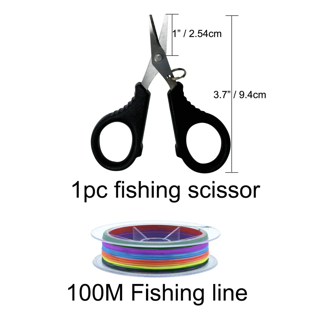 Fishing Rod Combo tools Kit Spinning Telescopic Fishing Rod Reel Set with Line Lures Hooks Fishing Bag Accessories Fishing Rod Combo tools Kit Spinning Telescopic Fishing Rod Reel Set with Line Lures Hooks Fishing Bag Accessories
