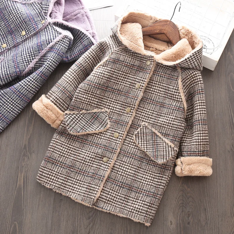 

Kids Girls Coat Jacket Winter Clothing For Baby Girl Clothes Fashion Warm Outerwear Children Teenager Autumn Overcoat 3 4 years