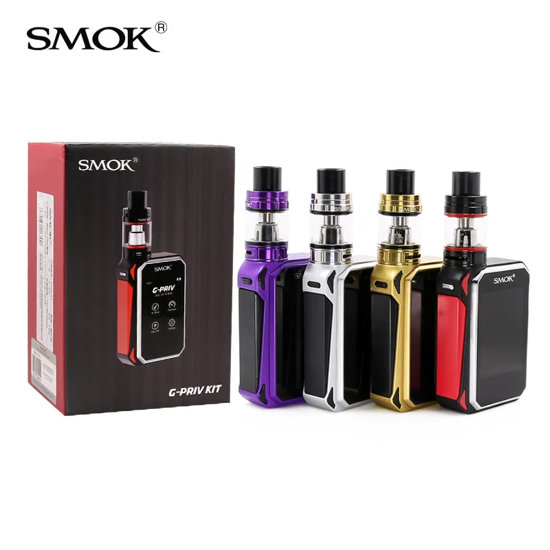 Prix pour D'origine Smok G-Priv Kit avec Écran Tactile 200 w Gpriv Boîte Mod et 5 ml Smok TFV8 Gros Bébé Réservoir Smok G Priv Prix pour D'origine Smok G-Priv Kit avec Écran Tactile 200 w Gpriv Boîte Mod et 5 ml Smok TFV8 Gros Bébé Réservoir Smok G Priv
