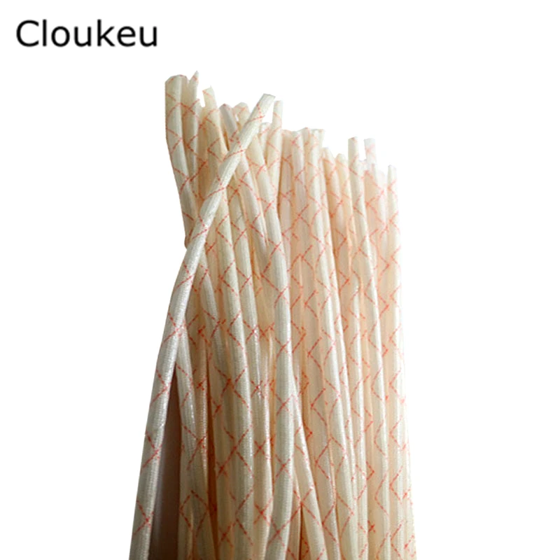 5Meter Yellow wax tube 2.5mm Fiberglass sleeving 2.5MM High temperature