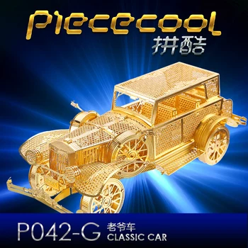 

3D DIY Metal Puzzle Model Classic Cars Laser Cutting Jigsaw Best Gifts For Lover Friends Children Collection Educational Toys