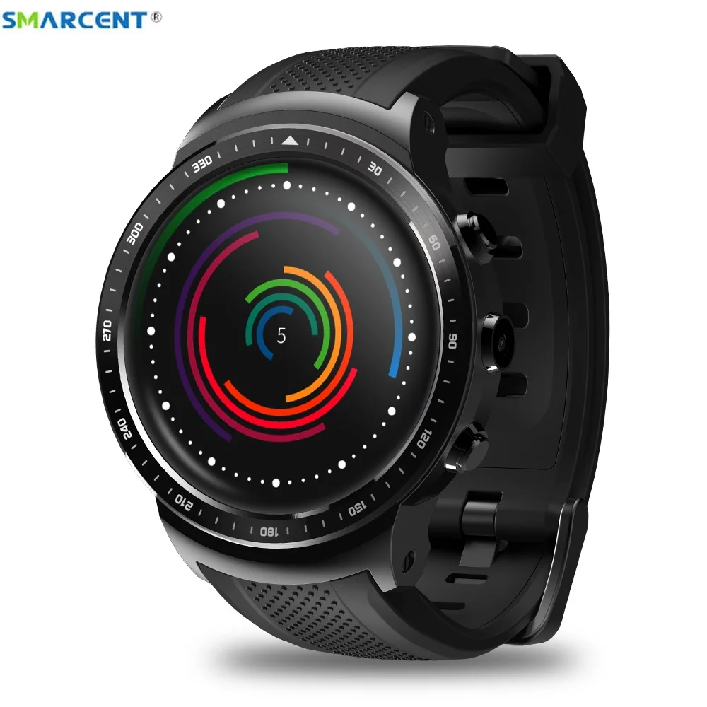 

Smarcent 3G GPS 1GB+16GB Smartwatch 1.53inch Android 5.1 MTK6580 1.0GHz Smart Watch BT 4.0 Wearable Devices