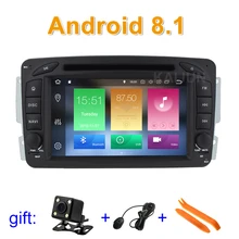 Android 8.1 Car DVD Player for Mercedes/Benz W203 S203 W209 C209 W639 with GPS Radio BT WiFi