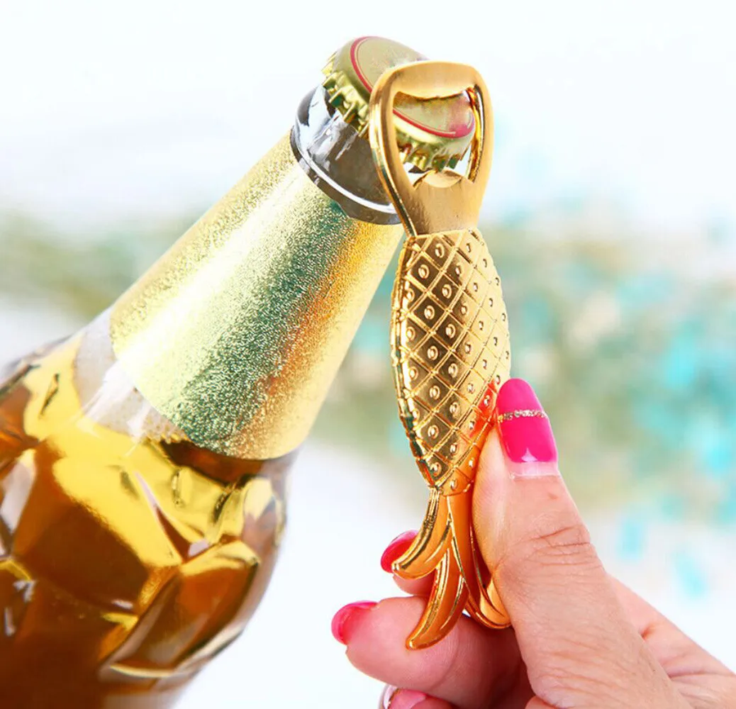 

1Pc Bottle Opener Pineapple Shape Alloy Tool Wedding Party Birthday Favor Gift Souvenirs Bar Tools Kitchen Accessories#065