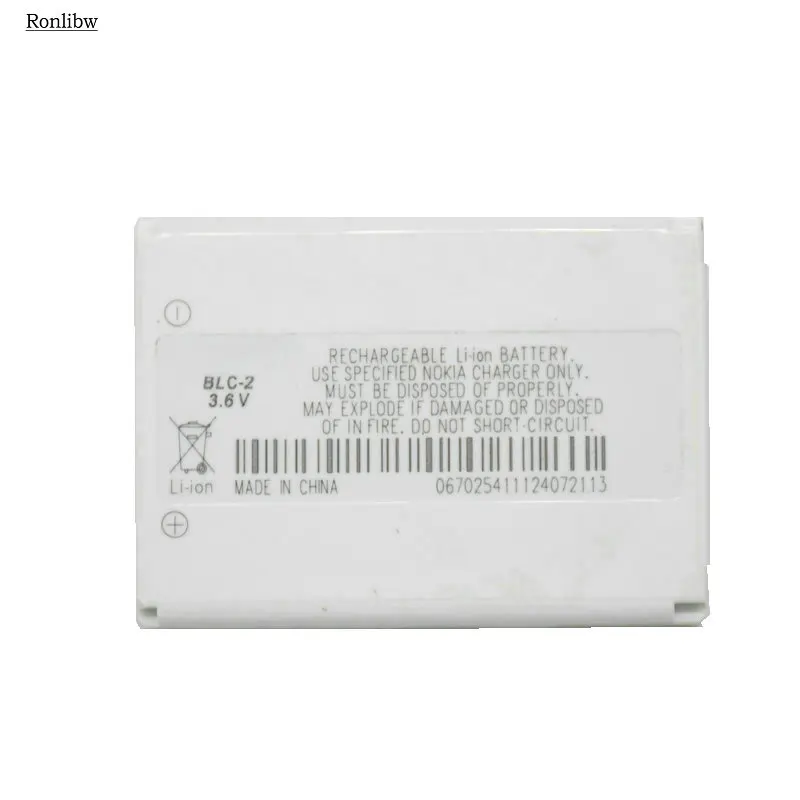 Аккумулятор Ronlibw для Nokia запасной аккумулятор BLC 2 3310 3330 3410 3510 5510 3530 3335 3686 3685 3589 3315 3350