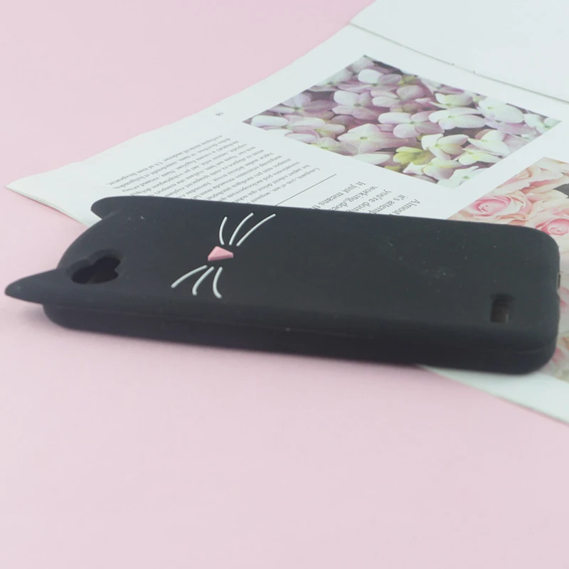 Cute 3D Cartoon Silicon for LG Q6 Cases Japan Glitter Beard Cat Lovely Ears Kitty Phone Cover for LG Q6 Plus Q6+ Q6 Alpha