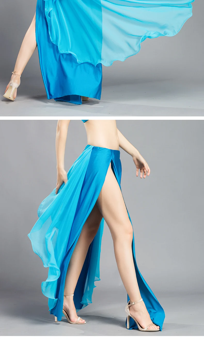 Blue Belly Dance Skirt | belly dance dress | belly dance dress in pakistan