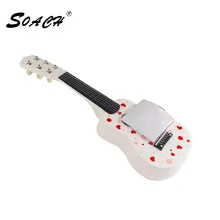 SOACH Telecasters ukulele animal floral motifs ukulele guitar factory direct wholesale 6 Strings bass acoustic guitar