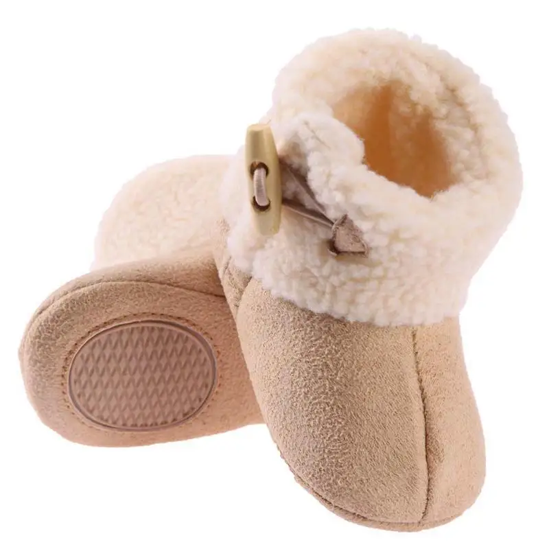 Мода зима теплая детская обувь для девочек Разноцветные мягкие Снегоступы хлопок Обувь для девочек детская обувь