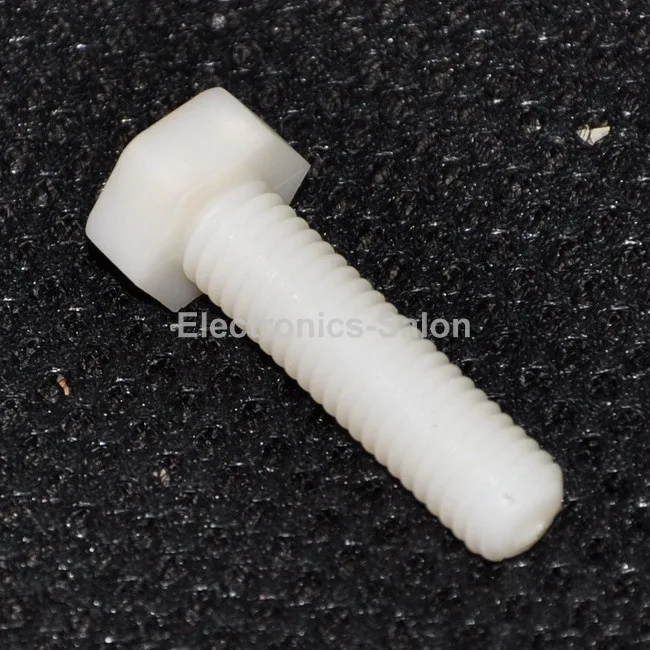 (10 шт./лот) метрический M8 x 60 мм нейлоновый шестигранный болт винт.|nylon hex bolt|hex boltm8 bolt