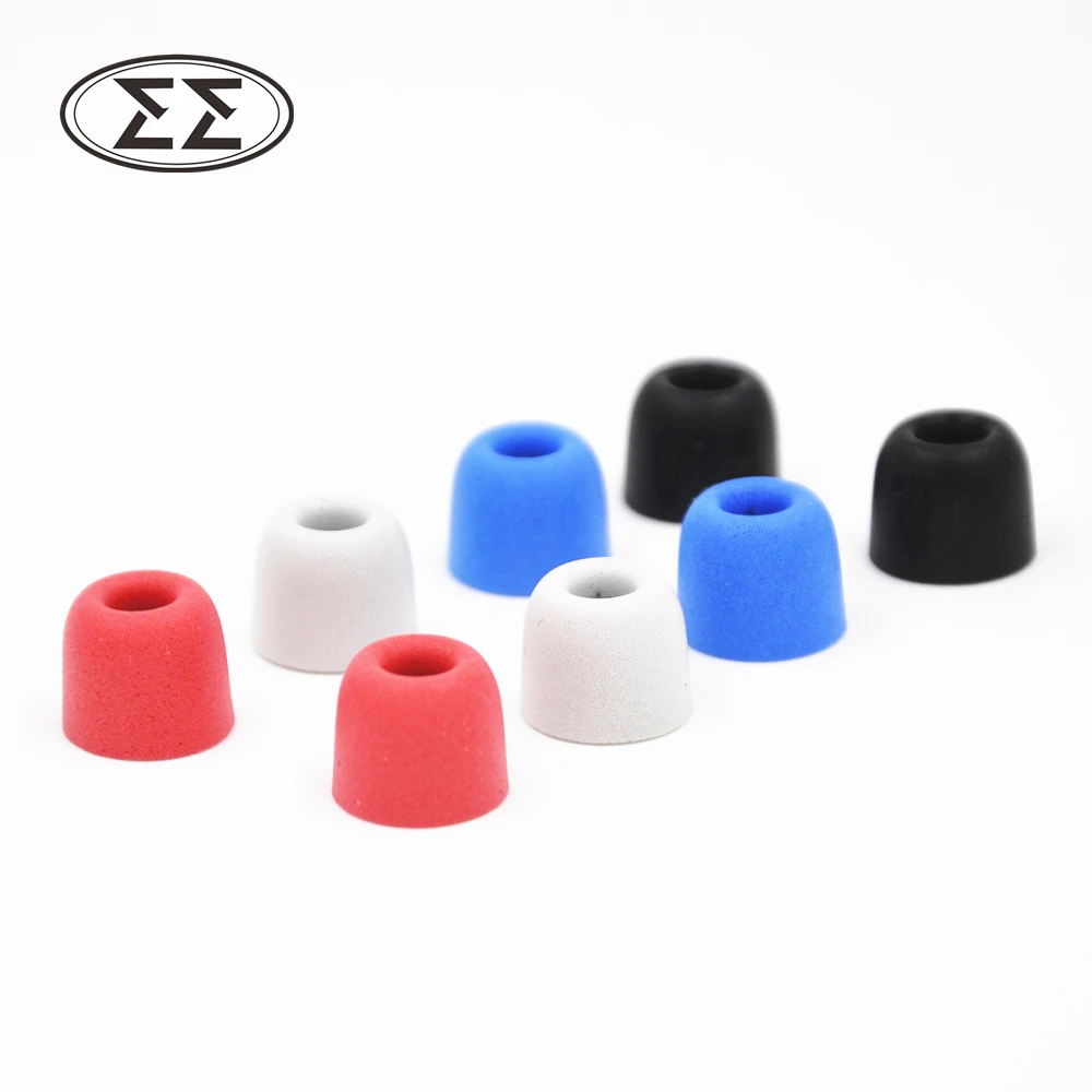  8pcs/4pairs Comply T100 T400 Memory Ear Foam Eartips For In Ear Earphone Earbud Headset 