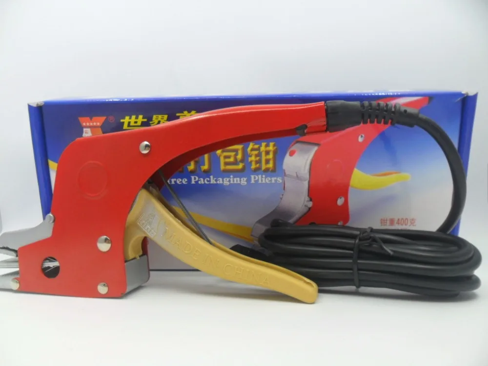 Manual Strapping Machine Packing Pliers Sealless Tool Equipment PP Straps Heating Welding Carton Banding Packaging Seal Packer