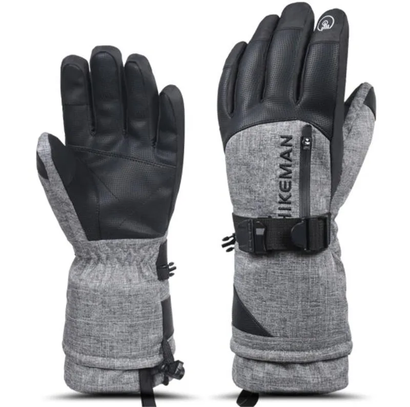 

Motorcycle Gloves Winter Men Women Biker Thicken Fleece Lined Autumn Warm Windproof Protective Gloves Guantes Moto Luvas