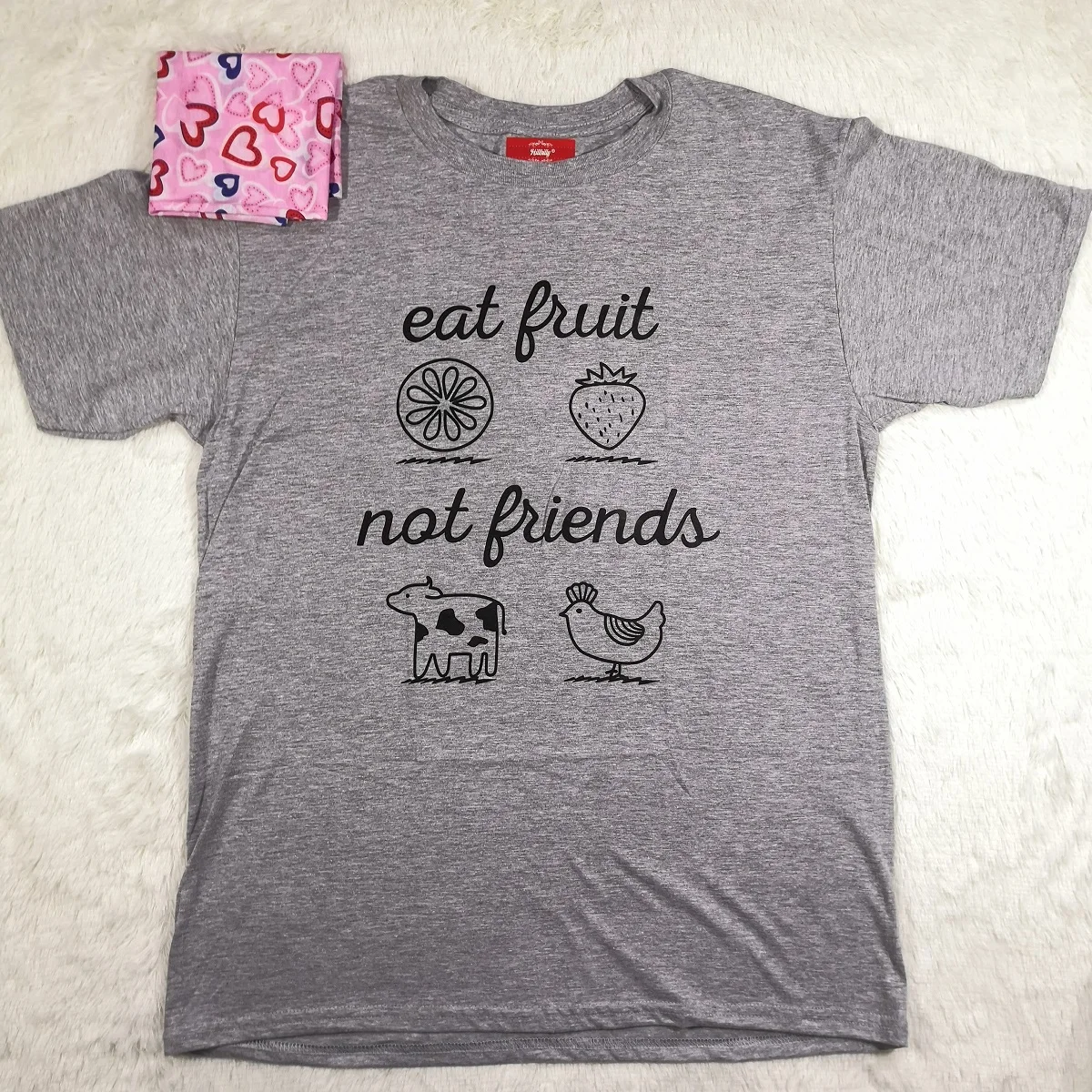 

Hillbilly Eat Fruit Not Animals Funny Women Tshirt Short Sleeved Summer Top Harajuku Plus Size Vegan T shirt Women Tumblr Befree