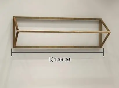 Стеллаж для магазина настенный простой подвесной стеллаж женской одежды детская