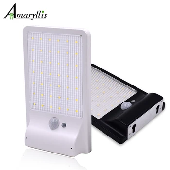 

Upgraded 42 LED Solar Light Ultra-thin Wireless PIR Motion Sensor Solar Lamp Ip65 Waterproof Outdoor Lighting Lights Garden Wall