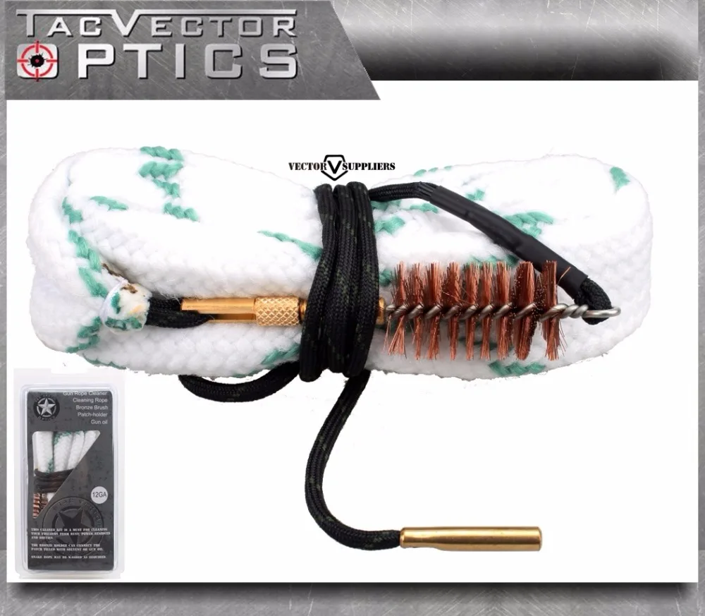 Vector Optics 12GA 12 GA Gauge Shotgun Barrel Bore Snake