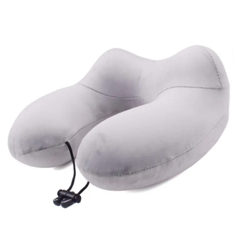 Надувная подушка для шеи, u-образная подушка для путешествий, удобные подушки для сна, домашний текстиль, аксессуары для путешествий