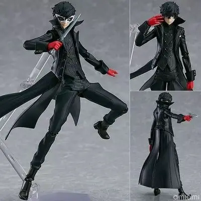 Аниме Persona 5 Joker Figma 363 ПВХ BJD фигурка модель подарок игрушки|Игровые фигурки и
