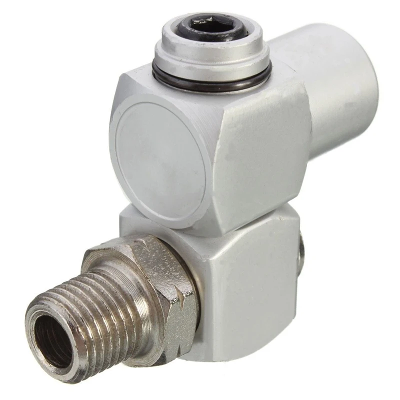 1/4" Universal 360 Swivel Air Hose Connectors Fittings Air Hose Adapter