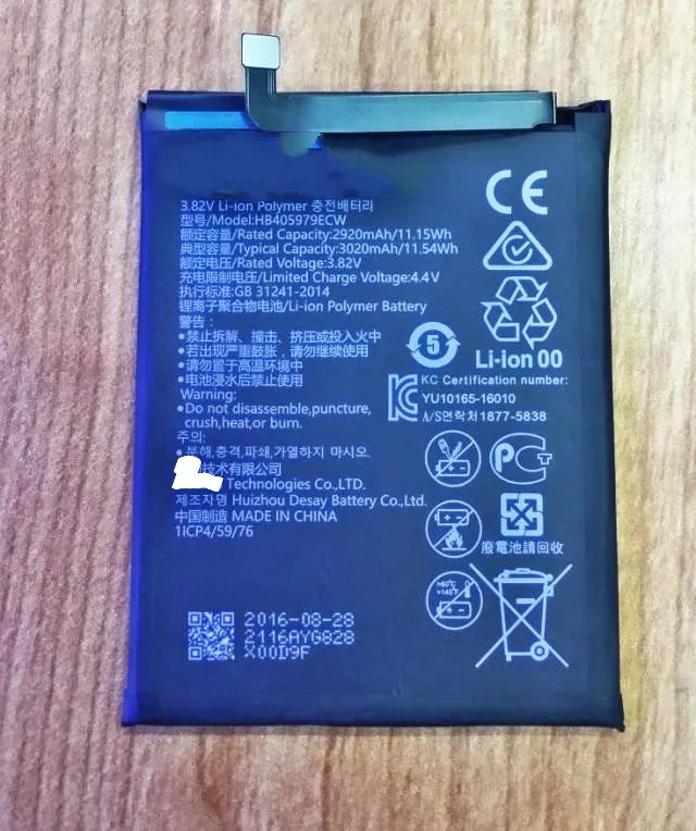 FOR HUAWEI nova CAZ AL10/TL00 Nova HB405979ECW battery Rechargeable Li ion Built in lithium polymer battery|battery for huawei|battery forbatteries