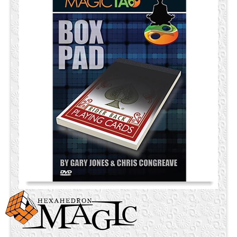 Накладки на коробку от Gary Jones и Chris Congreave magic tao close-up card magic trick/
