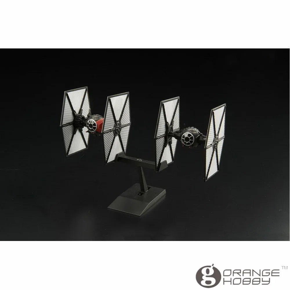 OHS Bandai Звездные войны модель автомобиля 004 First Order Tie Fighter комплект сборки пластиковая модель Наборы о