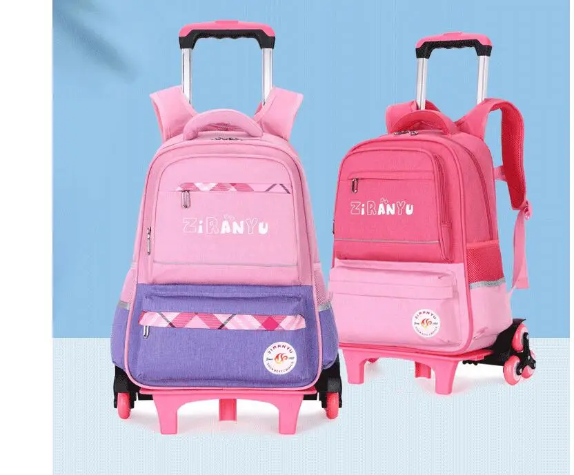 Детские Сумки на колесиках, Детский рюкзак на колесиках для девочек, детская школьная сумка на колесиках, дорожная сумка на колесиках, школьный рюкзак, сумка для детей