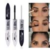 2022 Newly 2 in 1 4D Silk Fiber Mascara Double Heads Waterproof Volume Lengthening Curling Eye Mascara ► Photo 1/6