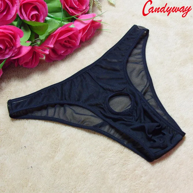 Sexy silk Strong Man penis hole gstrings translucent pant bandoge thong handjob sex game for man toys product role play BDSM Men Stretch G String Panties Men Stretch Thong Underwear Men Patent Leather Briefs Men Lingerie Briefs