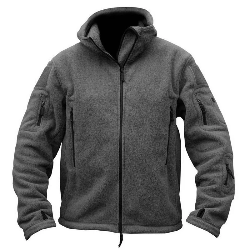 US Military Man Fleece Tactical Jacket Outdoor Polartec Thermal Breathable Sport Hiking Polar Hooded Coat Outerwear Army Clothes US Military Man Fleece Tactical Jacket Outdoor Polartec Thermal Breathable Sport Hiking Polar Hooded Coat Outerwear Army Clothes
