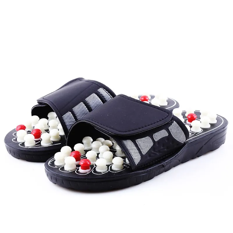 New Foot Massage Slippers Acupuncture Therapy Massager Shoes For Foot Acupoint Reflexology Feet Care Massageador Sandal