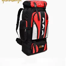 На открытом воздухе плечи большой емкости 100л рюкзак для мужчин путешествия вещевые Сумки Багаж спортивные женские выходные сумки большой поездки