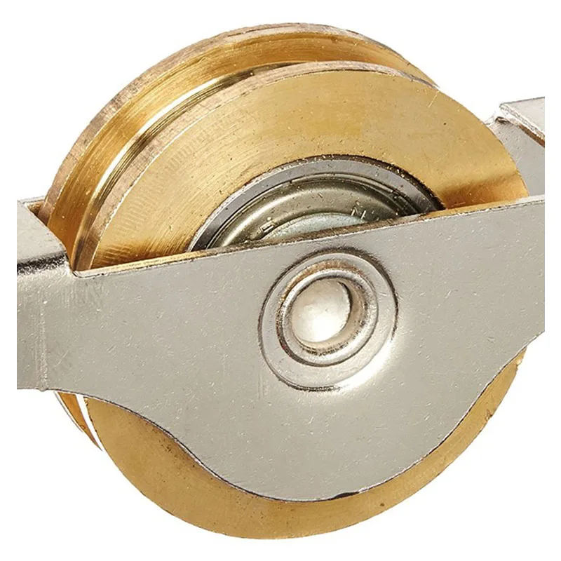 MYLB 1.3" Dia Single Roller Double Bearing Window Sash Pulley Wheelin Window Rollers from Home