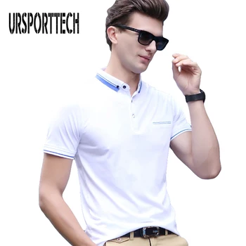 

Summer Men's Polo Shirt Men Cotton Short Sleeve Polo Camisas Polo Shirt Male Business Casual Solid Slim Fit Polo Shirts M-3XL